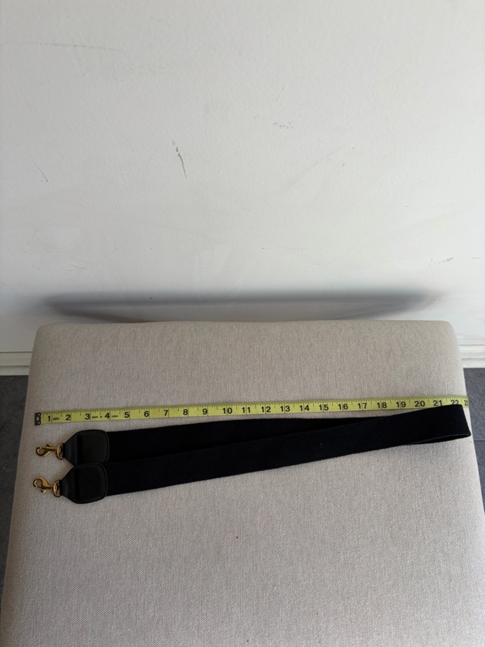 CLARE V Black Crossbody Strap - Picture 4 of 4